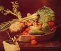 Nature morte avec légumes impressionnisme William Merritt Chase